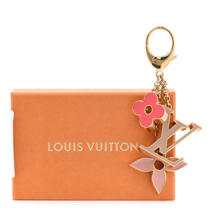 Louis Vuitton Fleur De Monogram Bag Charm Pink 8 of 8