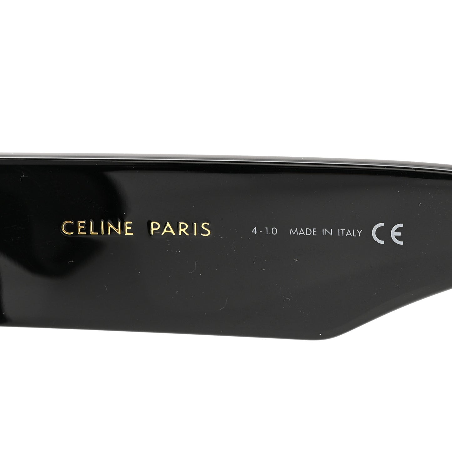 Acetate Flat Top Rectangular Sunglasses CL400921 Black