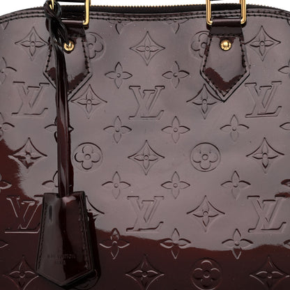 Louis Vuitton Vernis Alma PM Amarante 7 of 10