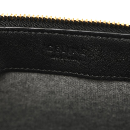 Celine Lambskin Large Trio Crossbody Bag Black 6 of 12