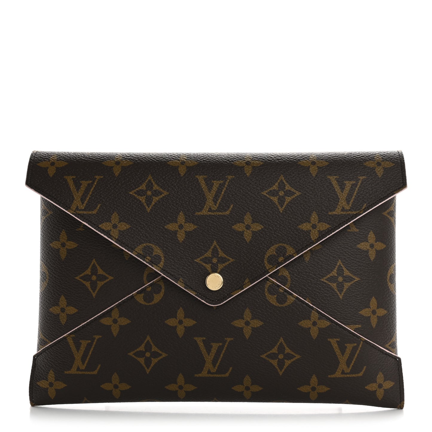 Monogram Large Kirigami Pochette Insert Rose Ballerine