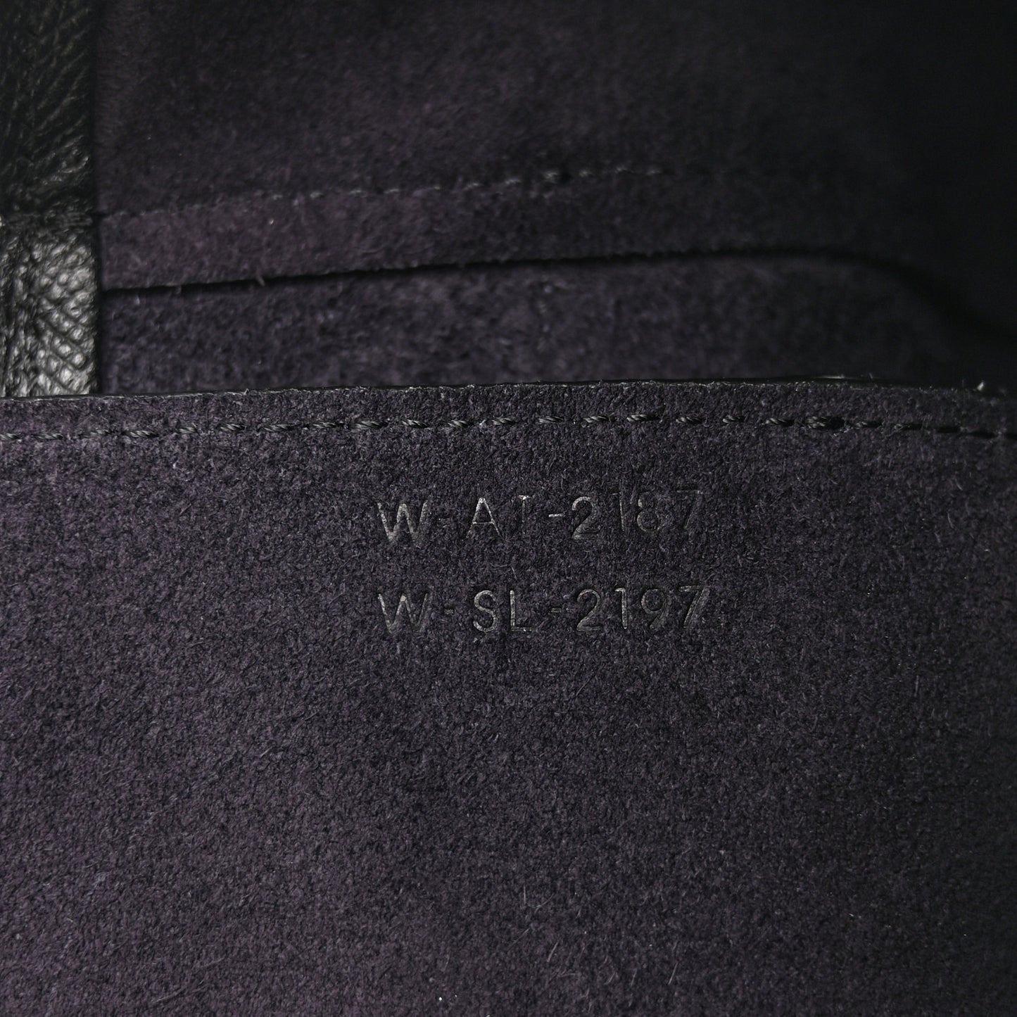 Grained Calfskin Mini Belt Bag Black
