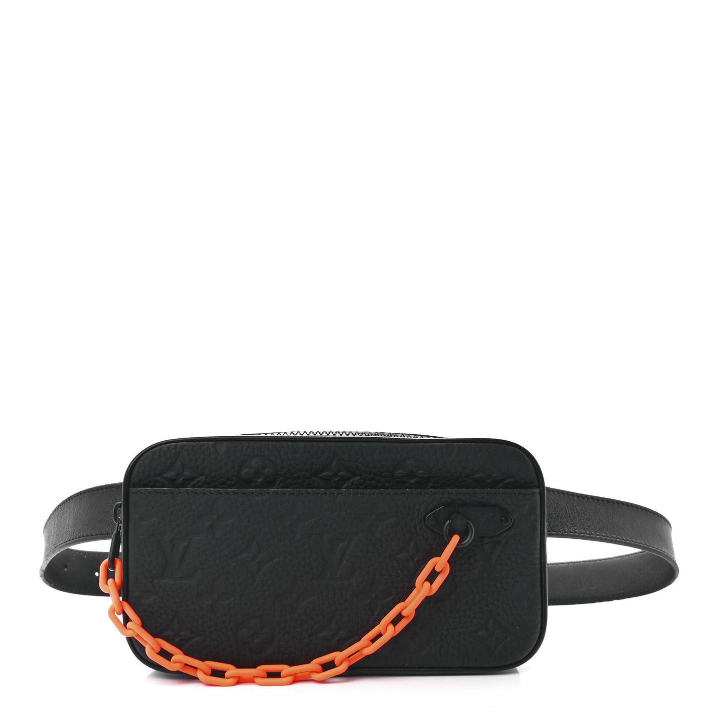 Taurillon Monogram Uniformes Solar Ray Soft Pochette Volga Belt Bag Black