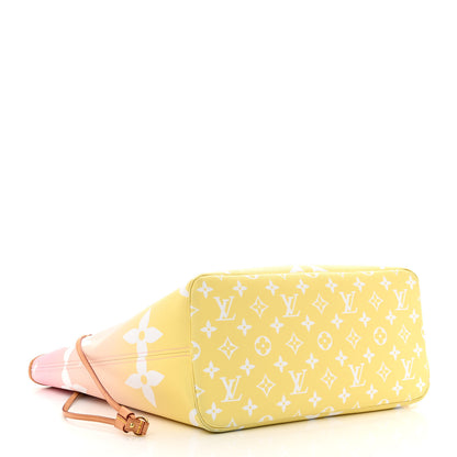 Louis Vuitton Monogram Giant By The Pool Neverfull MM Light Pink 4 of 10