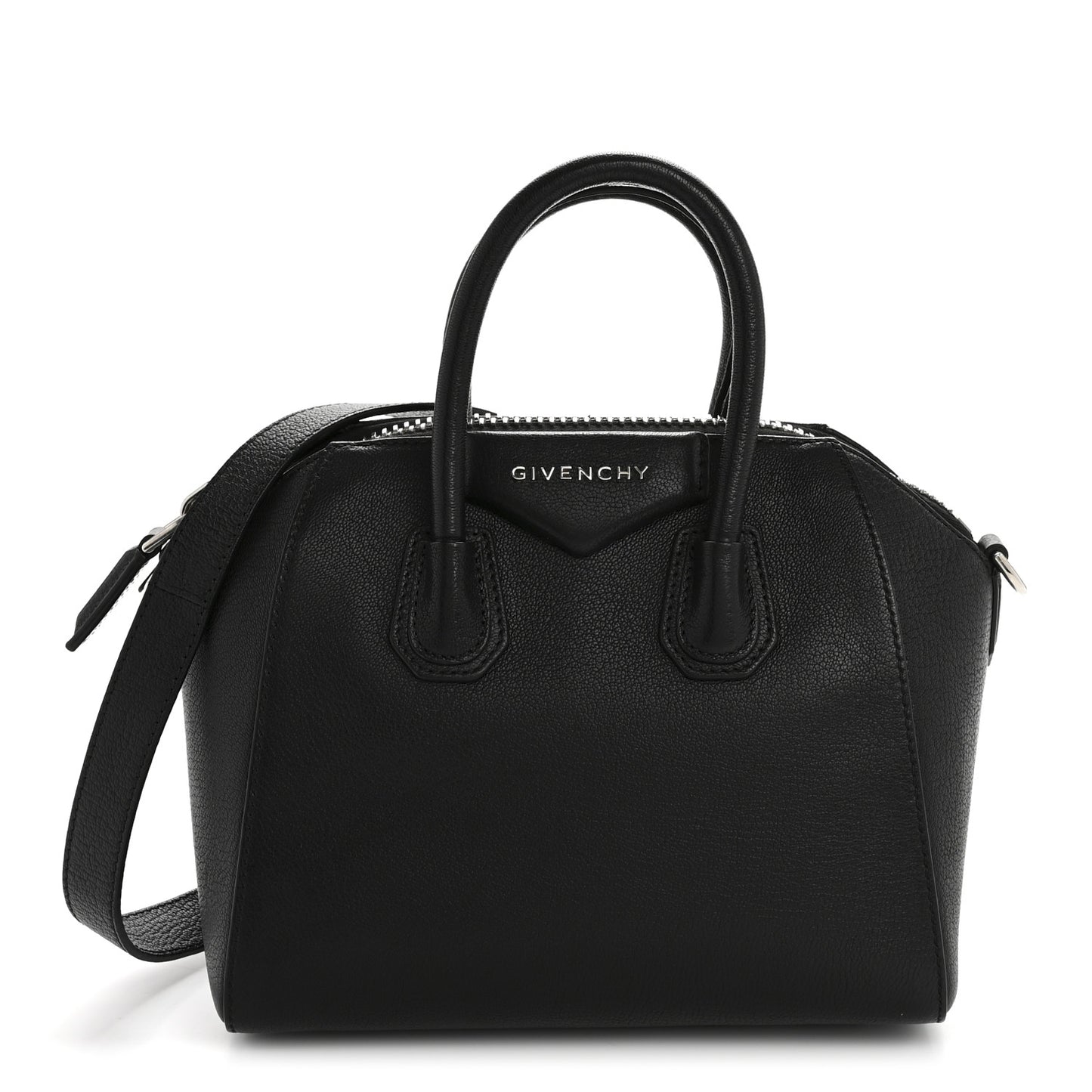 Sugar Goatskin Mini Antigona Black