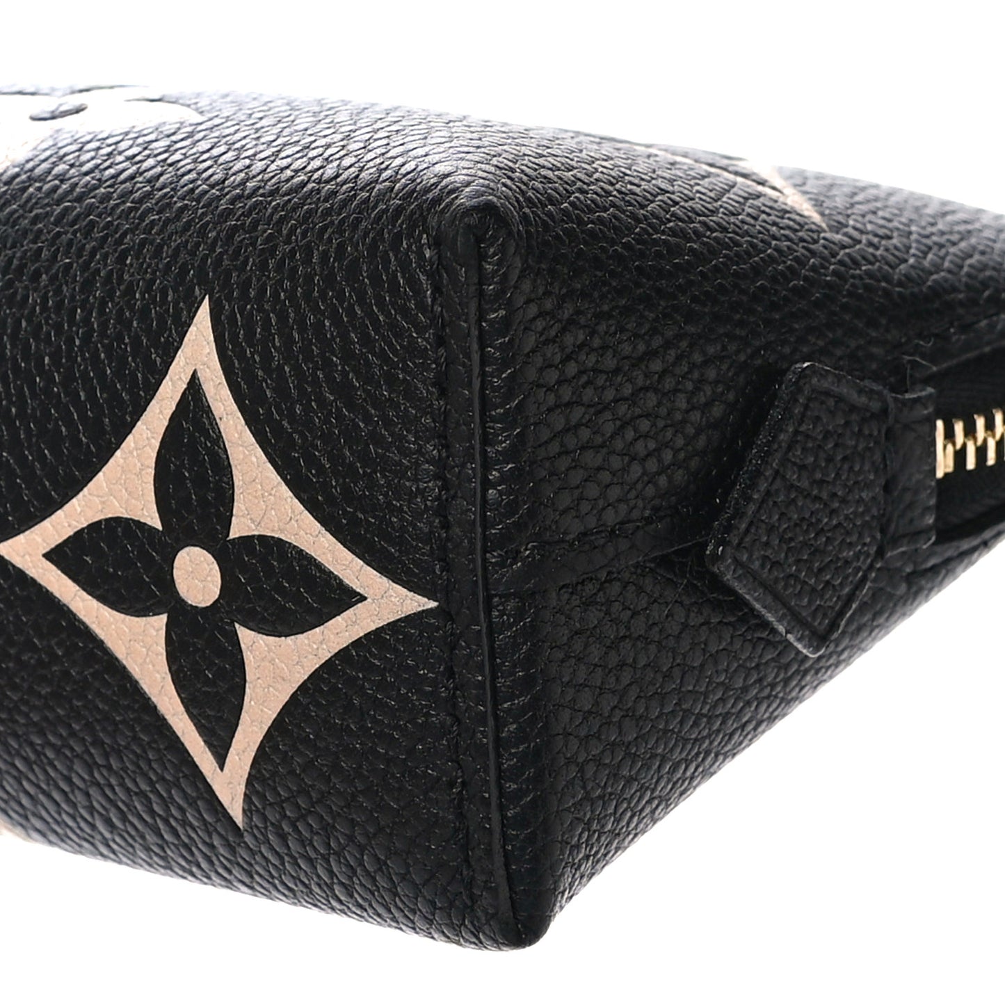 Empreinte Monogram Giant Cosmetic Pouch Black Beige