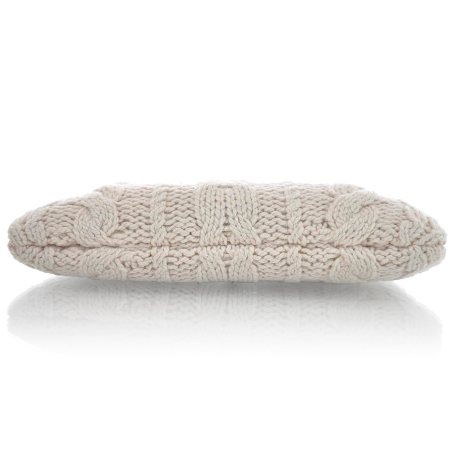 Valentino Garavani Wool Knit Catch Satchel 5 of 11
