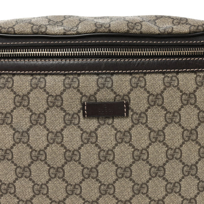 Gucci GG Supreme Monogram Belt Bag Dark Brown 8 of 10