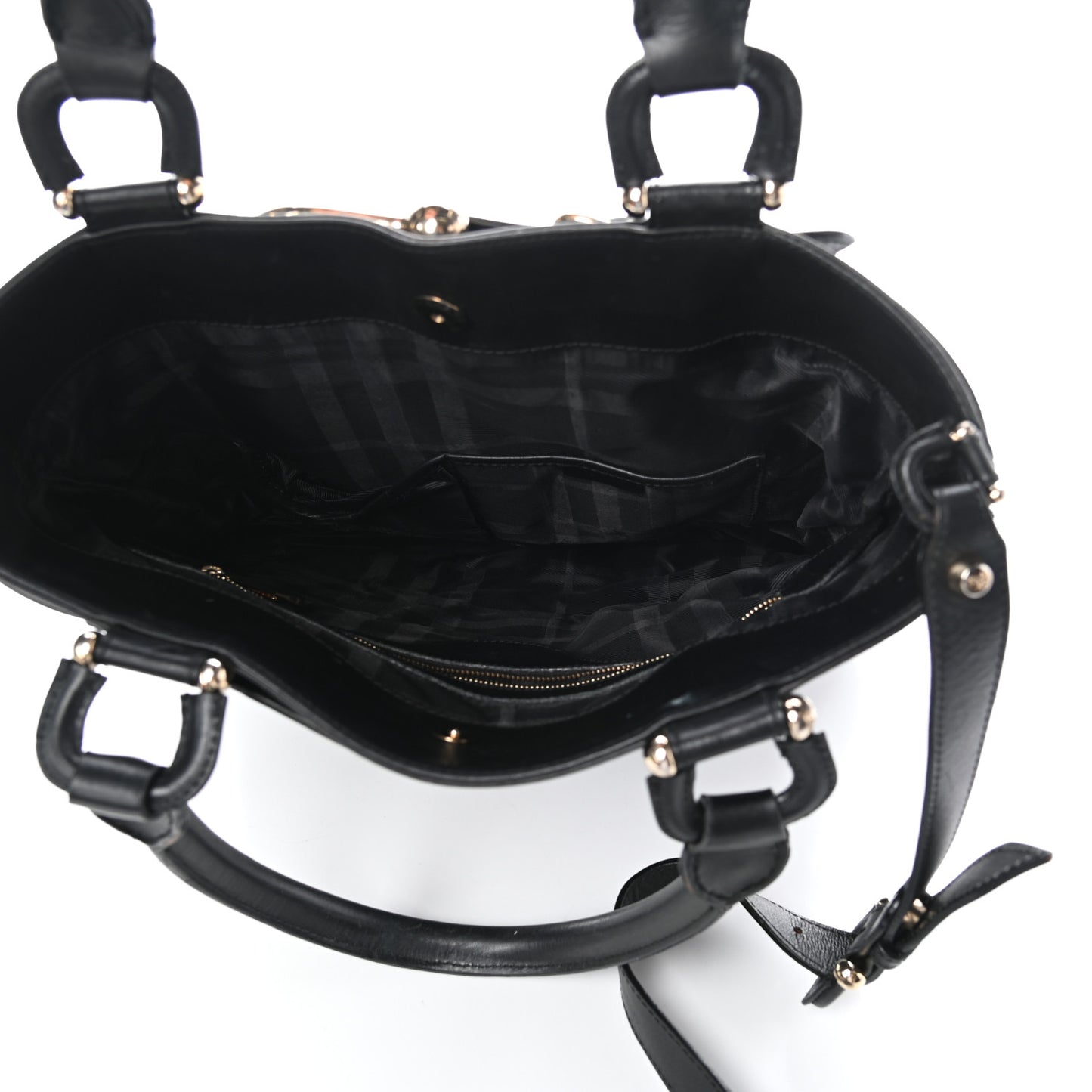 Calfskin Quilted Crossbody Bag Black