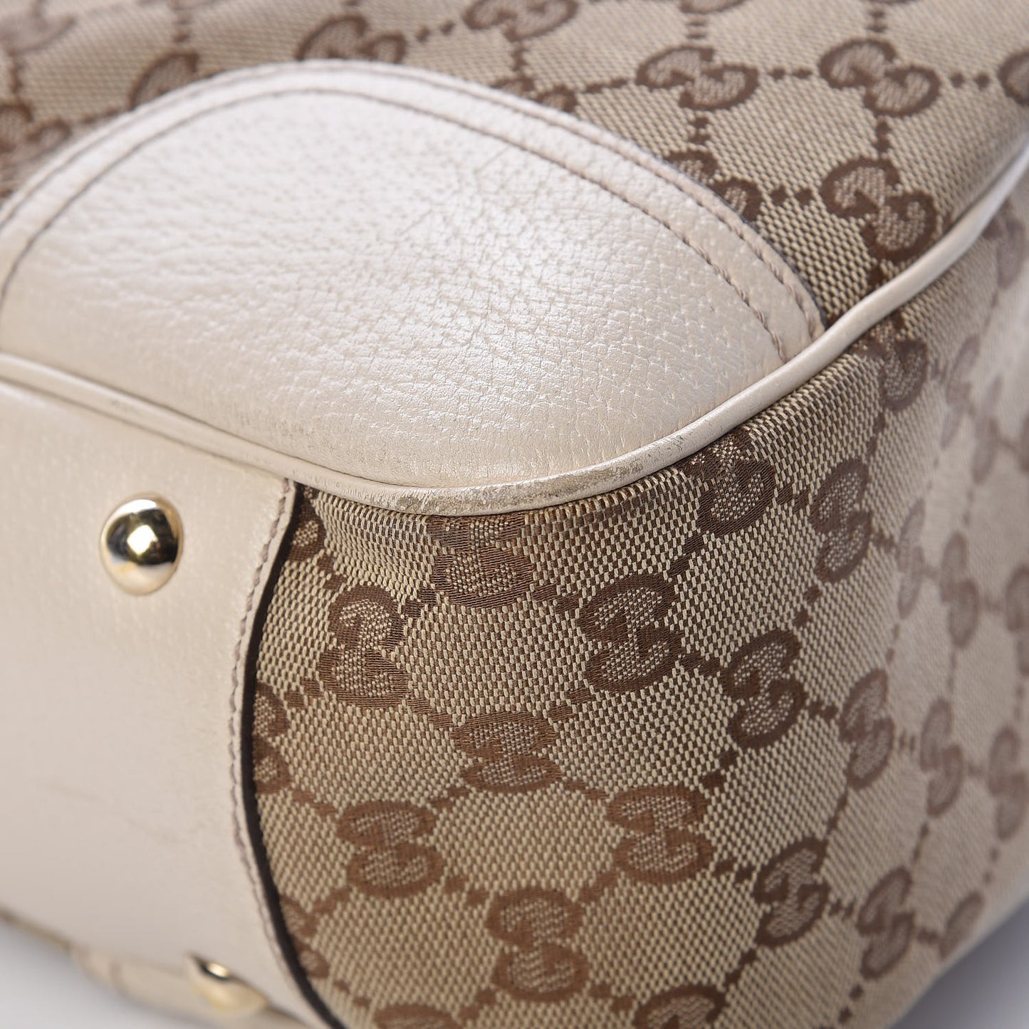 Monogram Medium Princy Tote Off White