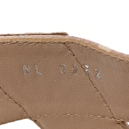 Louis Vuitton Empreinte Croisiere Mule Flats 37 Beige 7 of 11