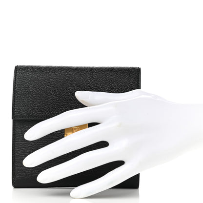 Hermes Chevre Mysore Clic 12 Wallet Black 2 of 9