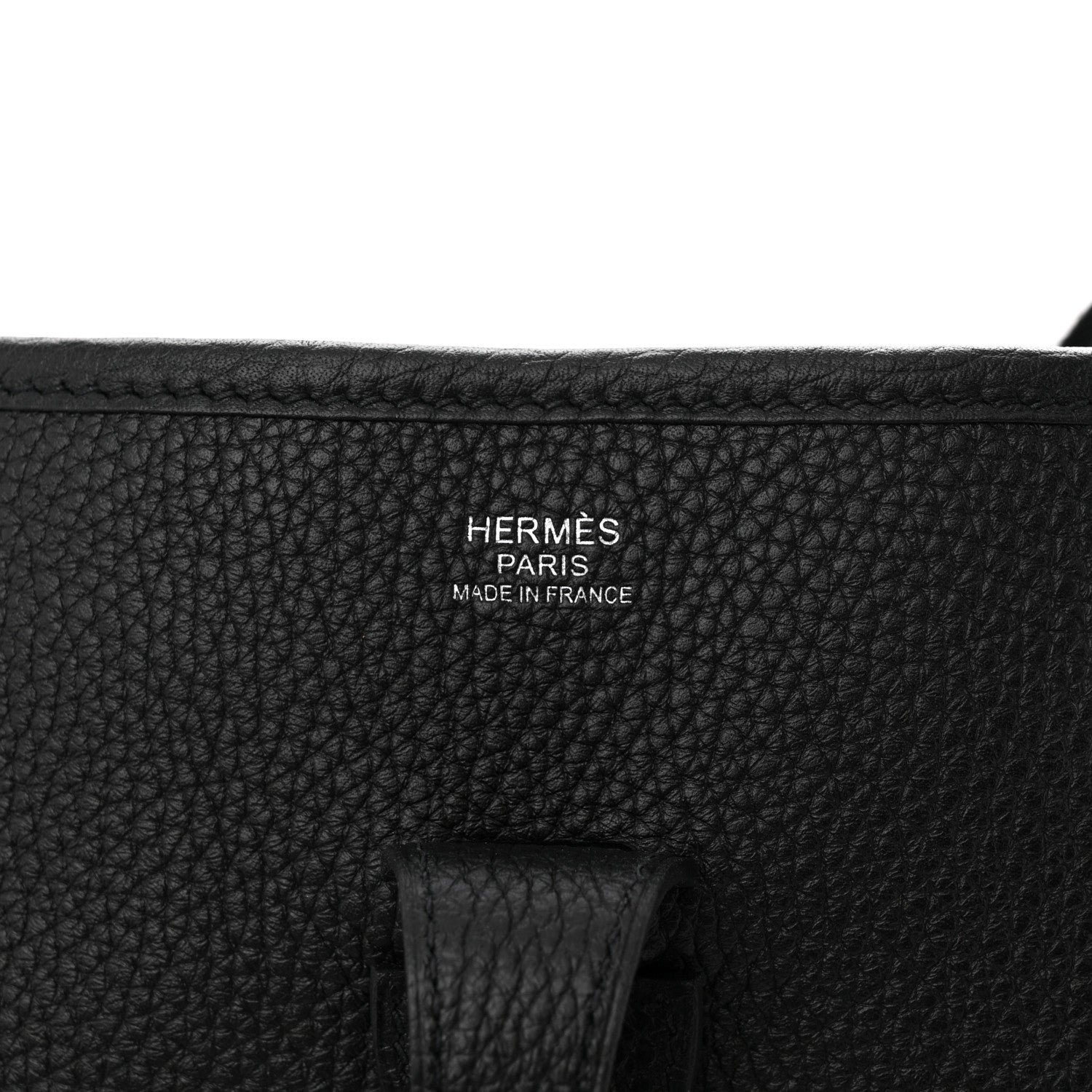 Hermes Taurillon Clemence Evelyne III PM Black 6 of 11