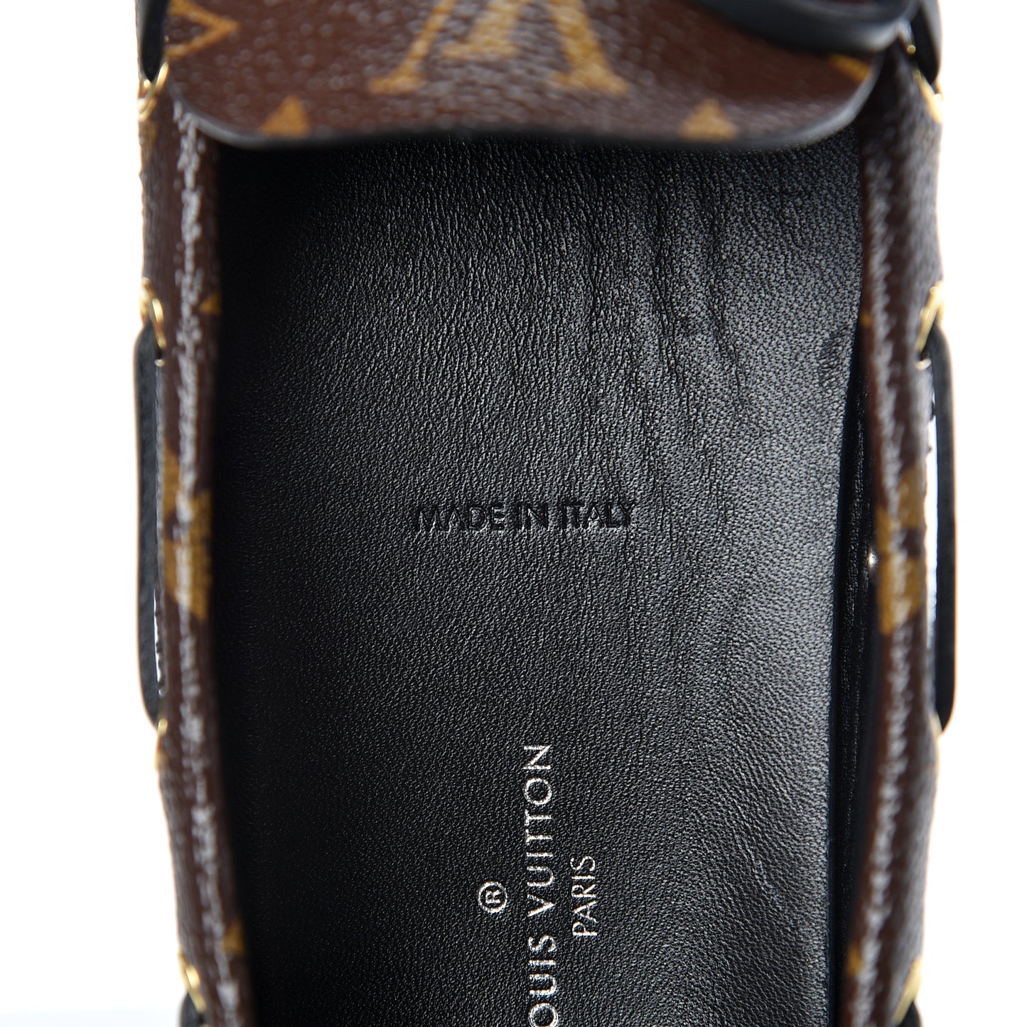 Patent Monogram Gloria Loafers 37.5