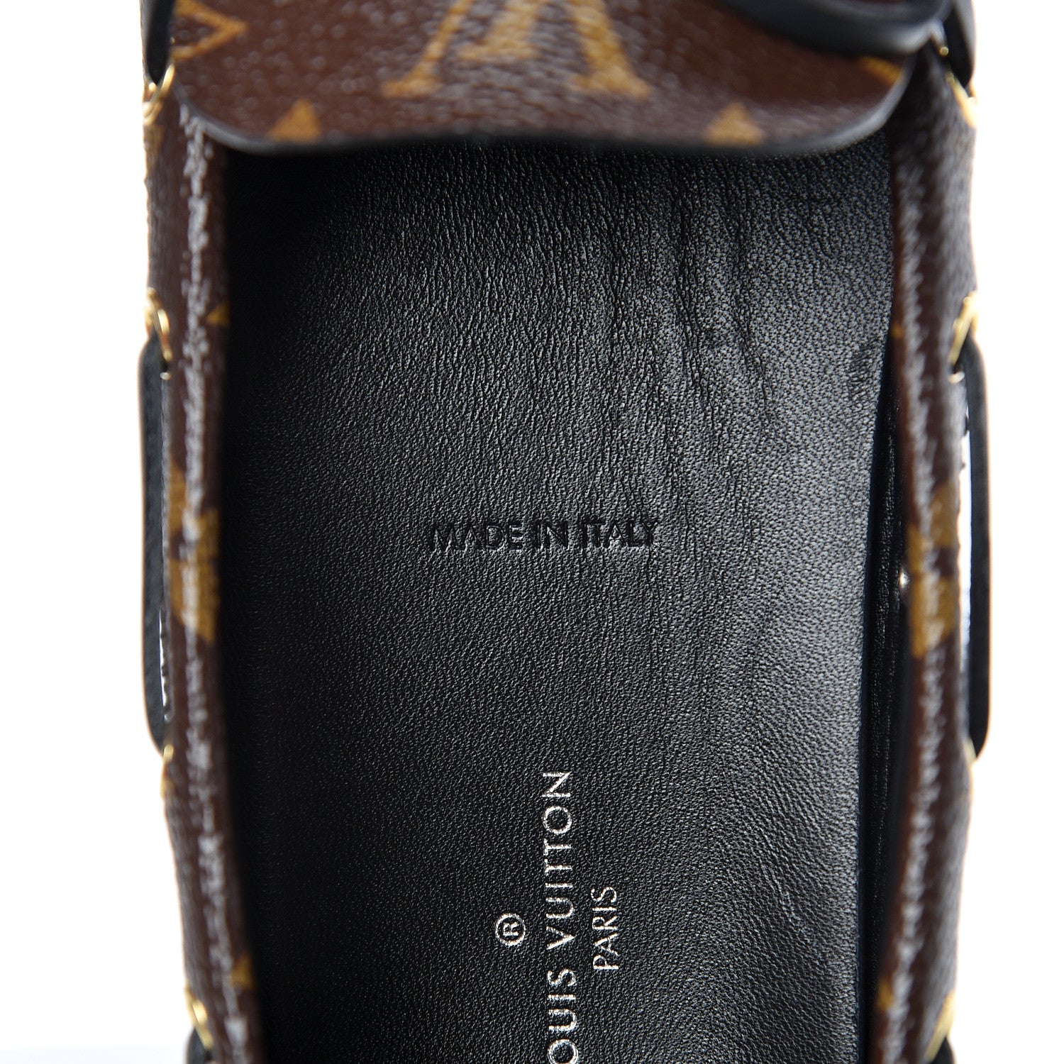 Louis Vuitton Patent Monogram Gloria Loafers 37.5 8 of 11