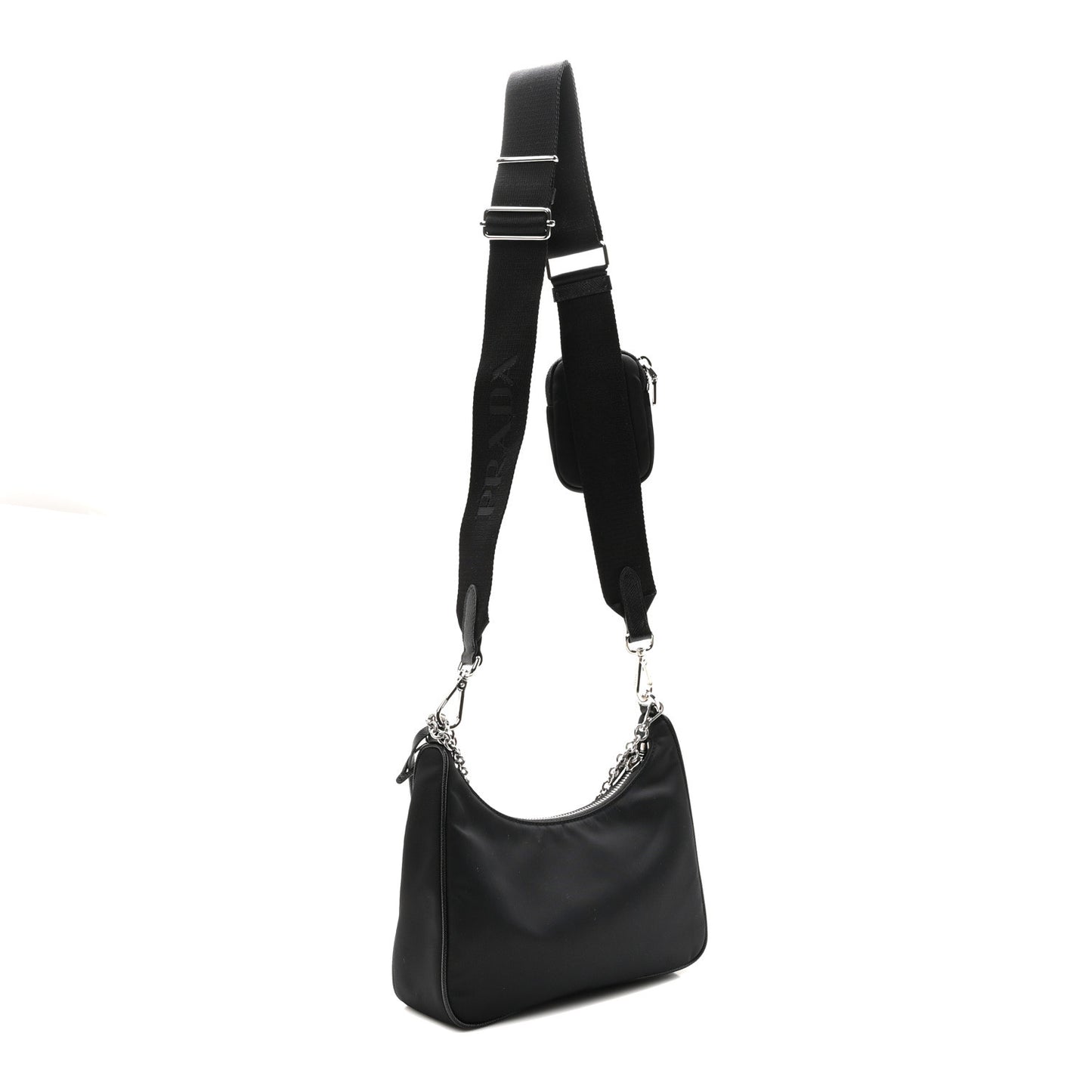 Nylon Re-Edition 2005 Shoulder Bag Black