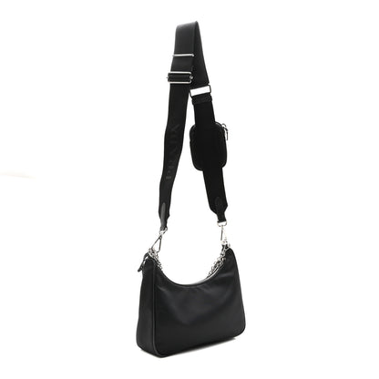 Prada Nylon Re-Edition 2005 Shoulder Bag Black 3 of 9