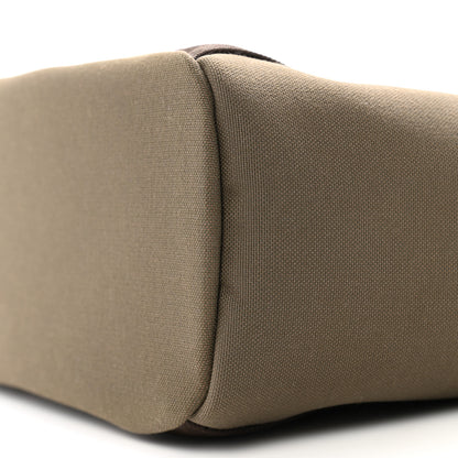 Hermes Toile Sac De Pansage Groom Kaki Feu 10 of 12