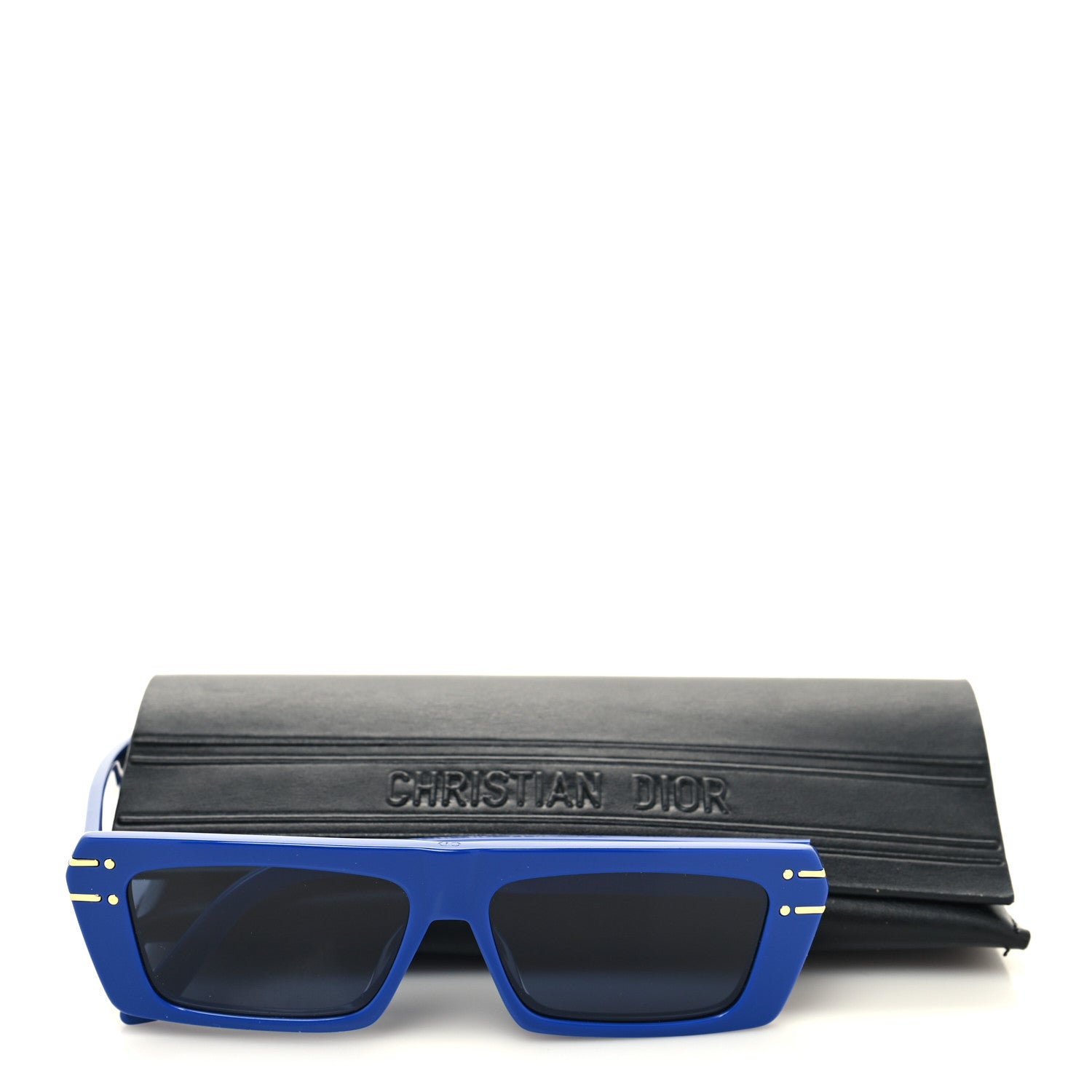 Christian Dior Diorsignature S2U Rectangular Sunglasses Blue 9 of 9