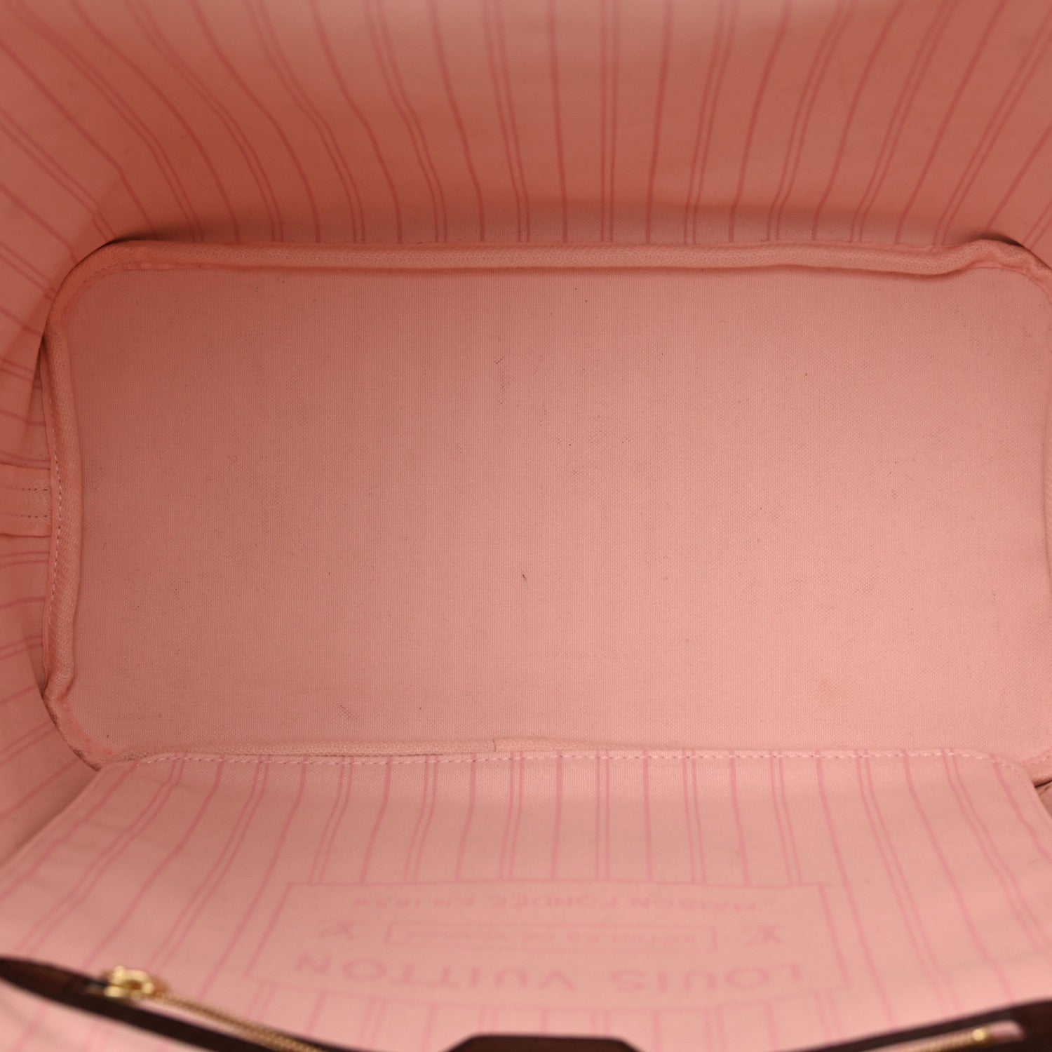 Louis Vuitton Damier Ebene Neo Neverfull MM Rose Ballerine 6 of 10