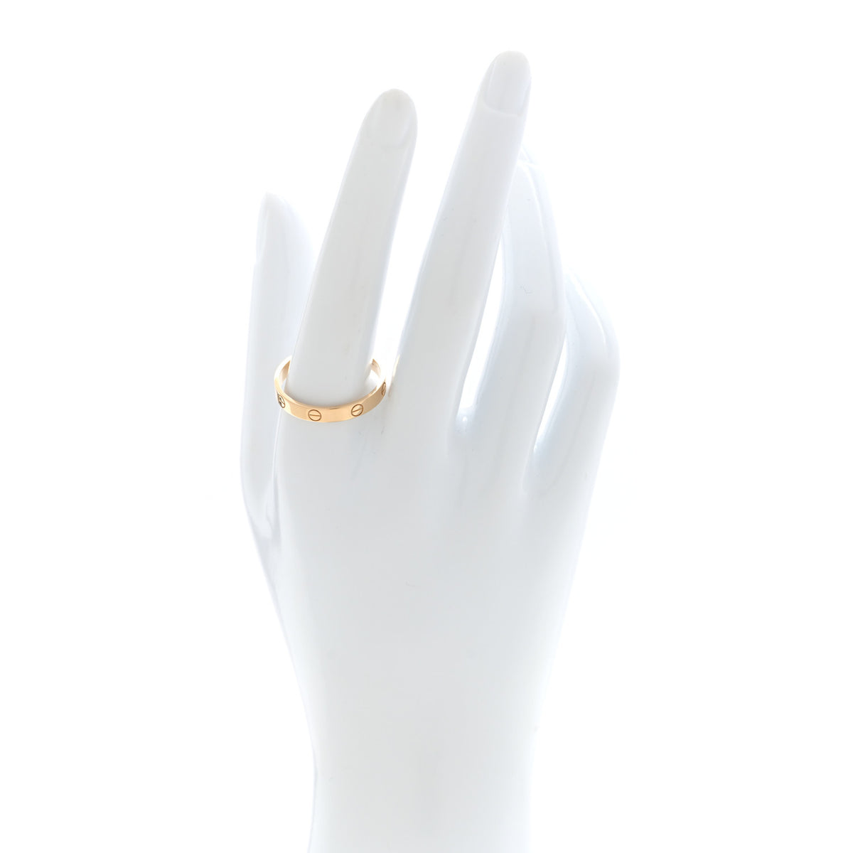 Cartier 18K Yellow Gold 3.5mm LOVE Wedding Band Ring 64 10.75 2 of 4