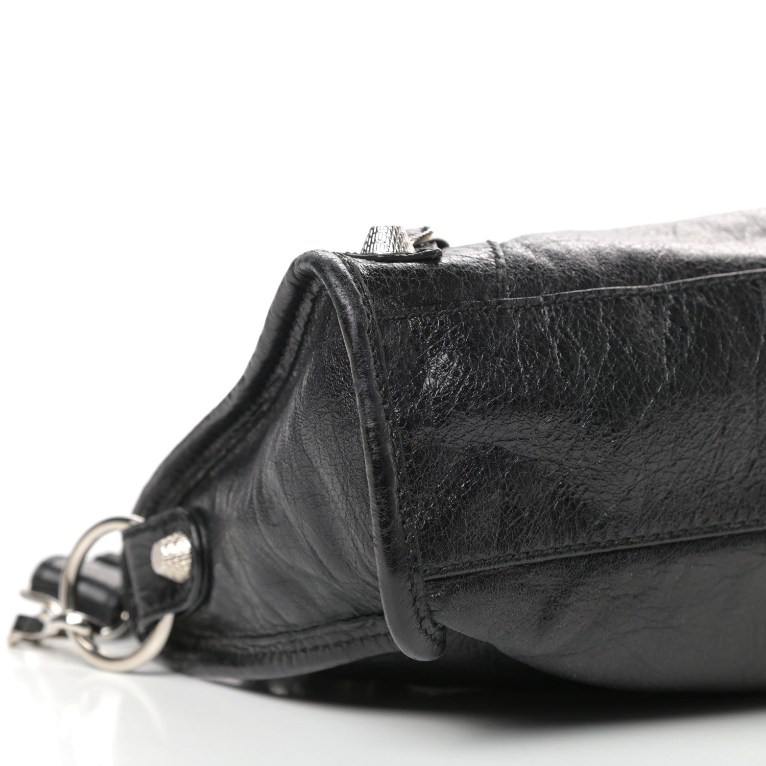 Balenciaga Agneau Giant 12 Silver Hardware Mini City Black 7 of 9