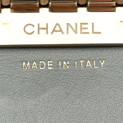 Chanel Caviar Quilted Classic 4 Key Holder Wallet Grey 6 of 17