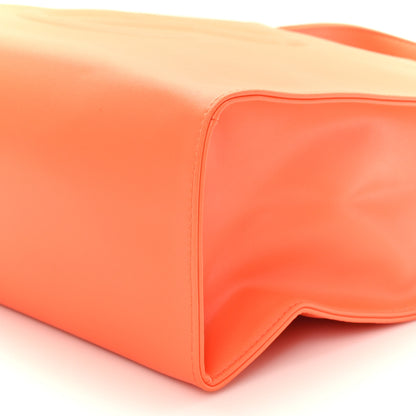 Telfar Vegan Leather Medium Shopping Bag Orange 8 of 8