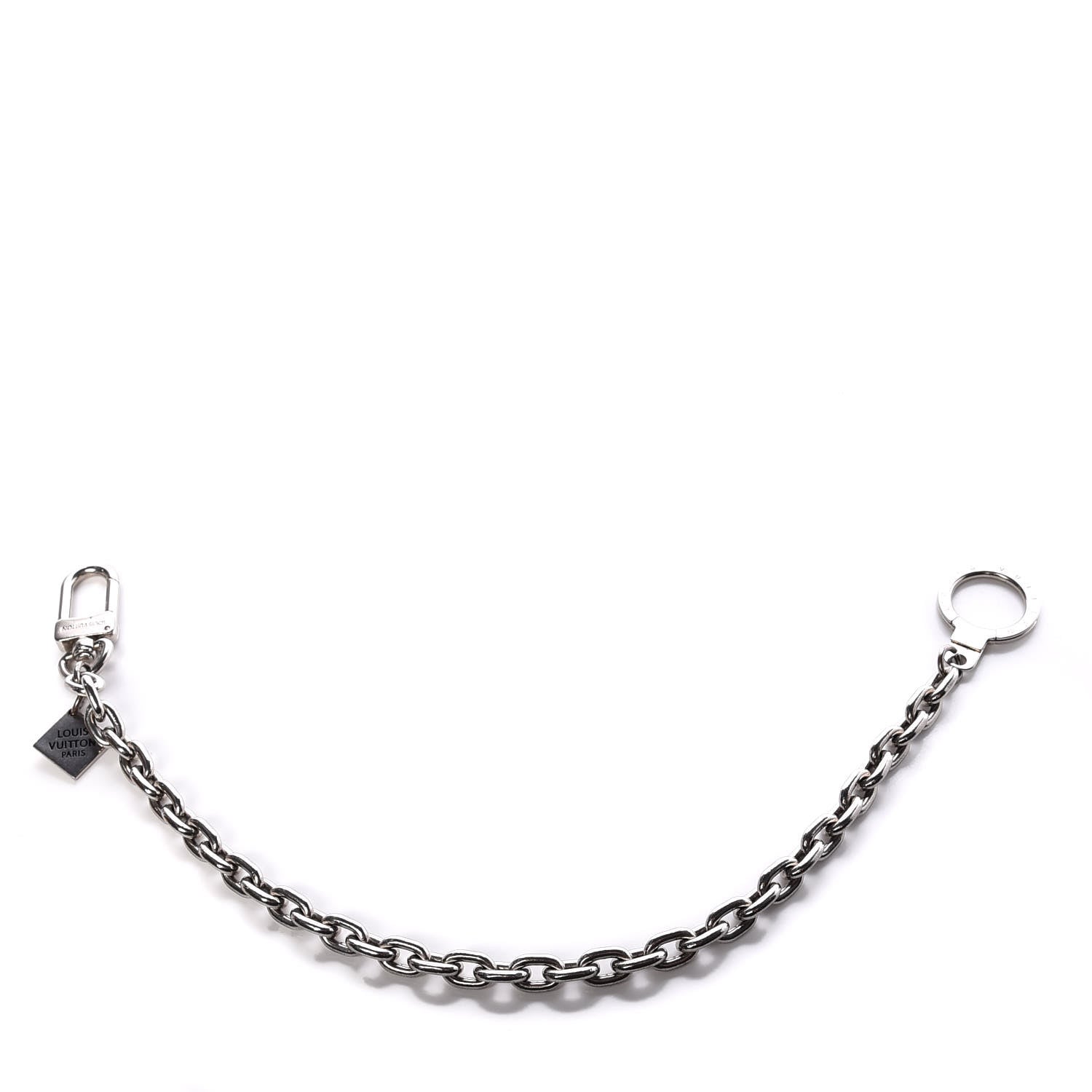 Louis Vuitton Metal Mens XL Key Chain Silver 1 of 6