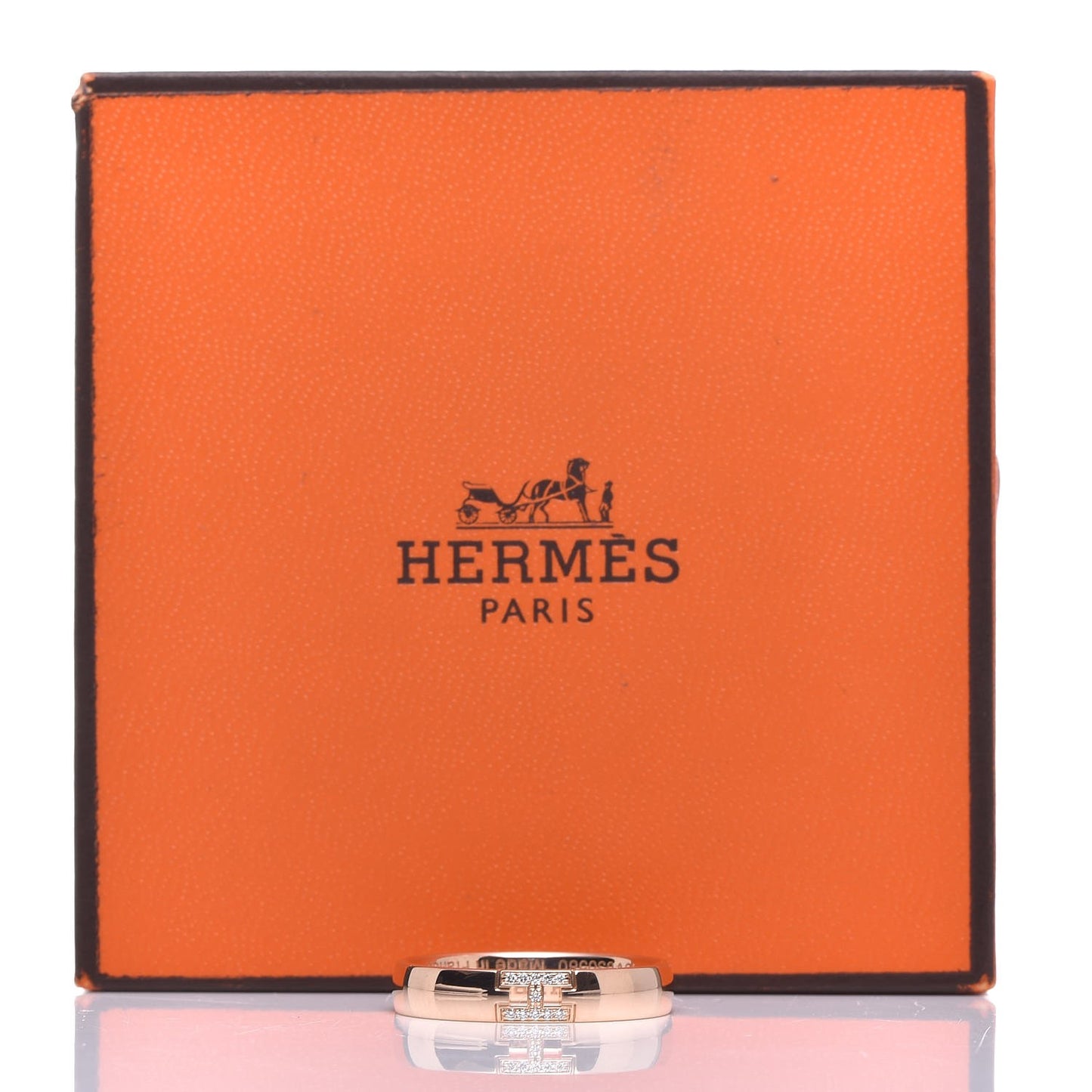 18K Rose Gold Diamond Herakles Ring 53 6.25