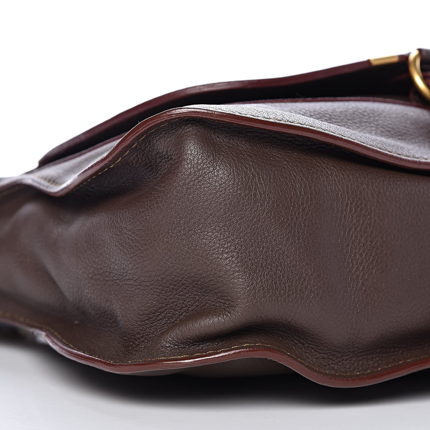 Calfskin Medium Marcie Satchel Truffle