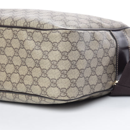 Gucci GG Plus Monogram Large Messenger Bag Dark Brown 11 of 12