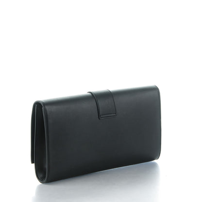 Saint Laurent Calfskin Classic Y Ligne Clutch Black 3 of 7