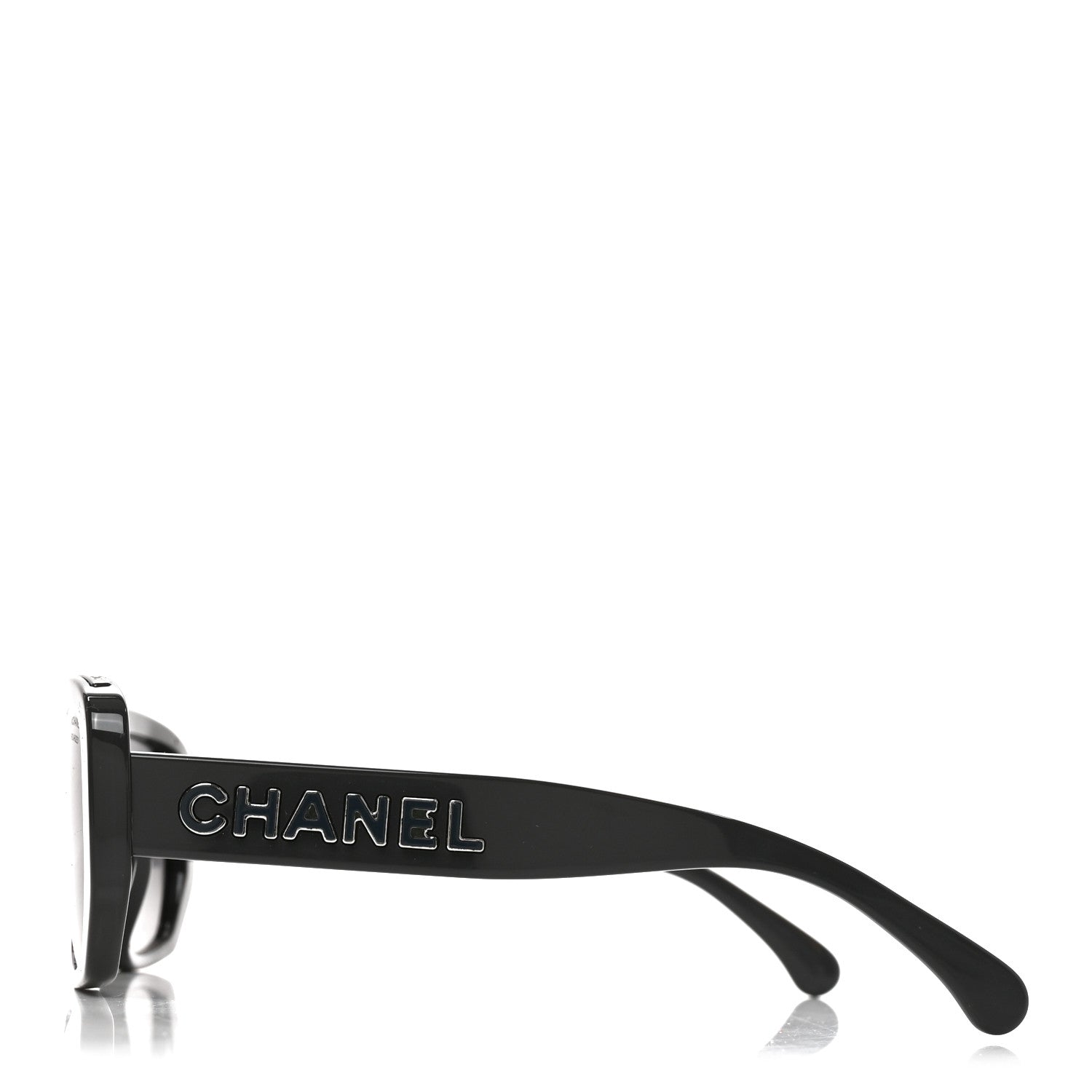 Chanel Acetate Shield Sunglasses 5556-A Grey 3 of 6