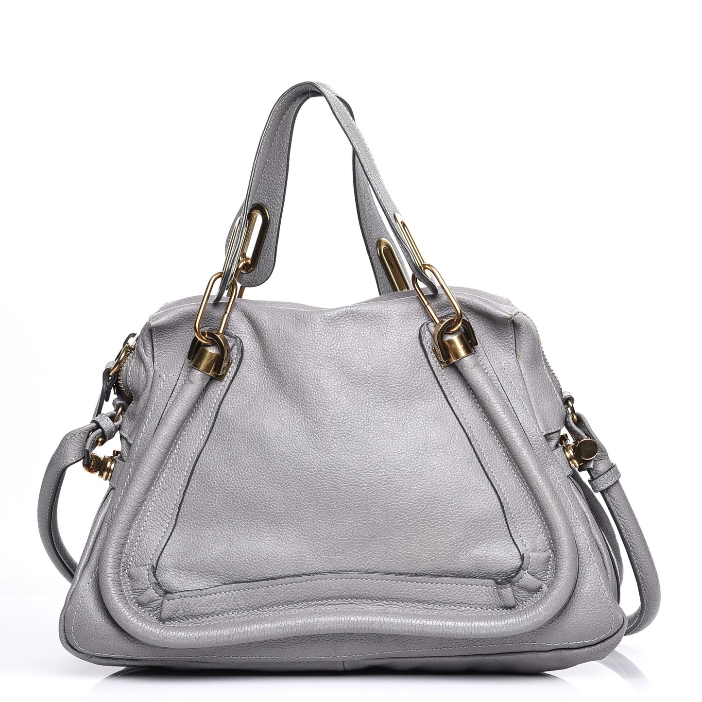 Calfskin Medium Paraty Cashmere Grey