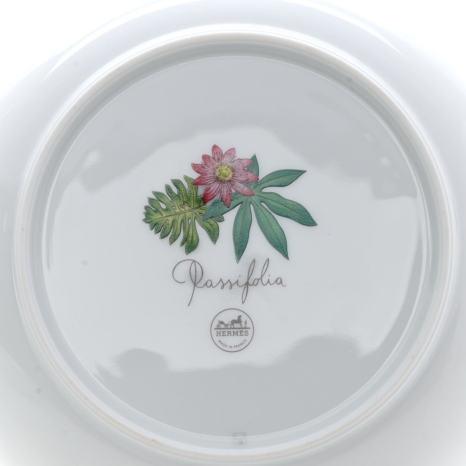 Hermes Porcelain Passifolia Cereal Bowl Set of 2 7 of 10