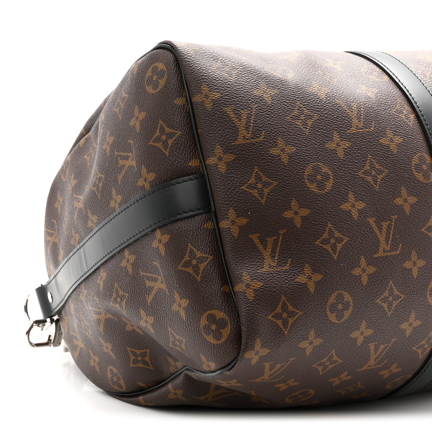 Louis Vuitton Monogram Macassar Keepall Bandouliere 45 15 of 21