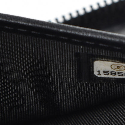 Chanel Caviar Timeless Large Zip Wallet Black 8 of 9