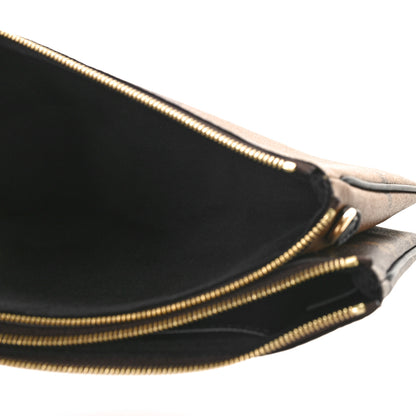 Louis Vuitton Reverse Monogram Giant Double Zip Pochette 5 of 9