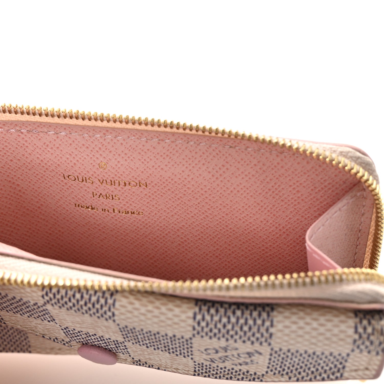 Louis Vuitton Damier Azur Recto Verso Card Holder Rose Ballerine 6 of 6