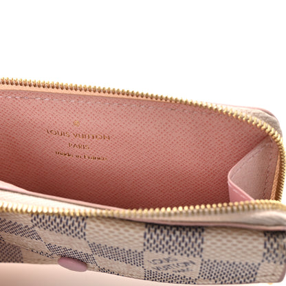 Louis Vuitton Damier Azur Recto Verso Card Holder Rose Ballerine 6 of 6