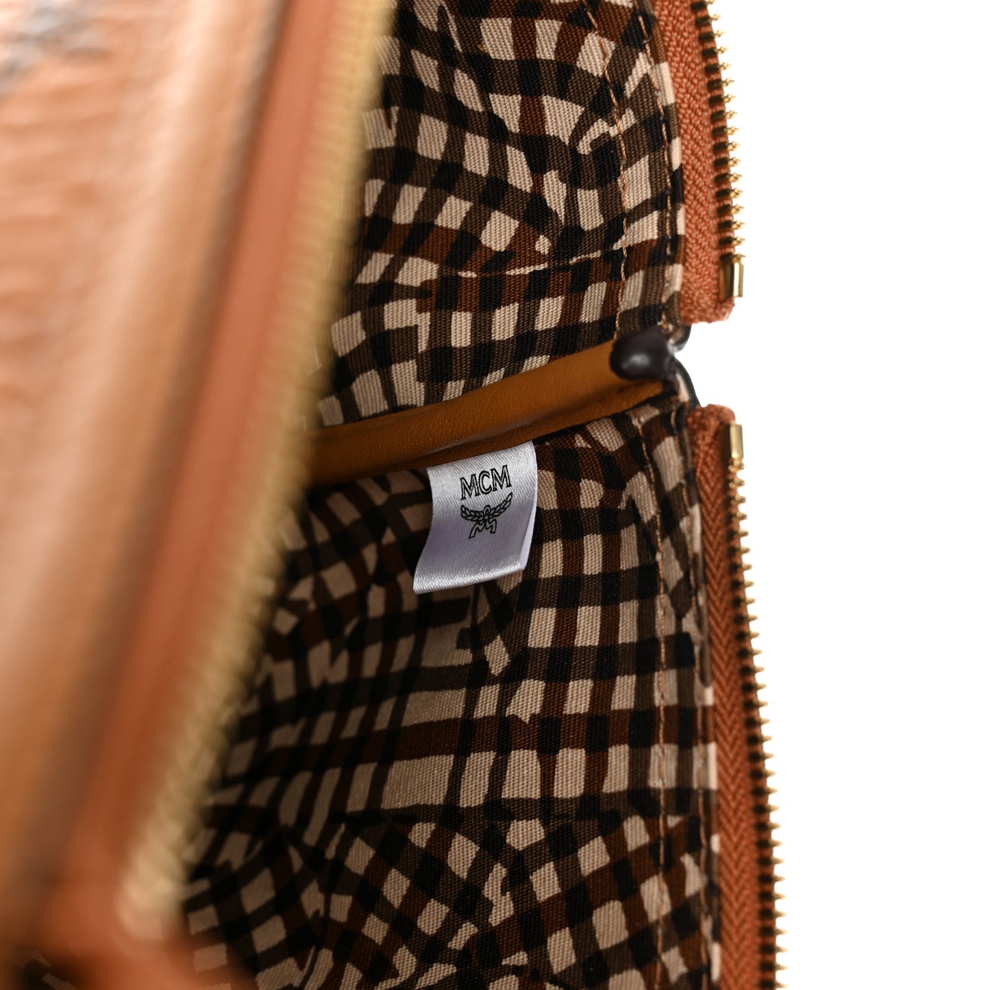 Visetos Liz Shopper Tote Pouch Cognac