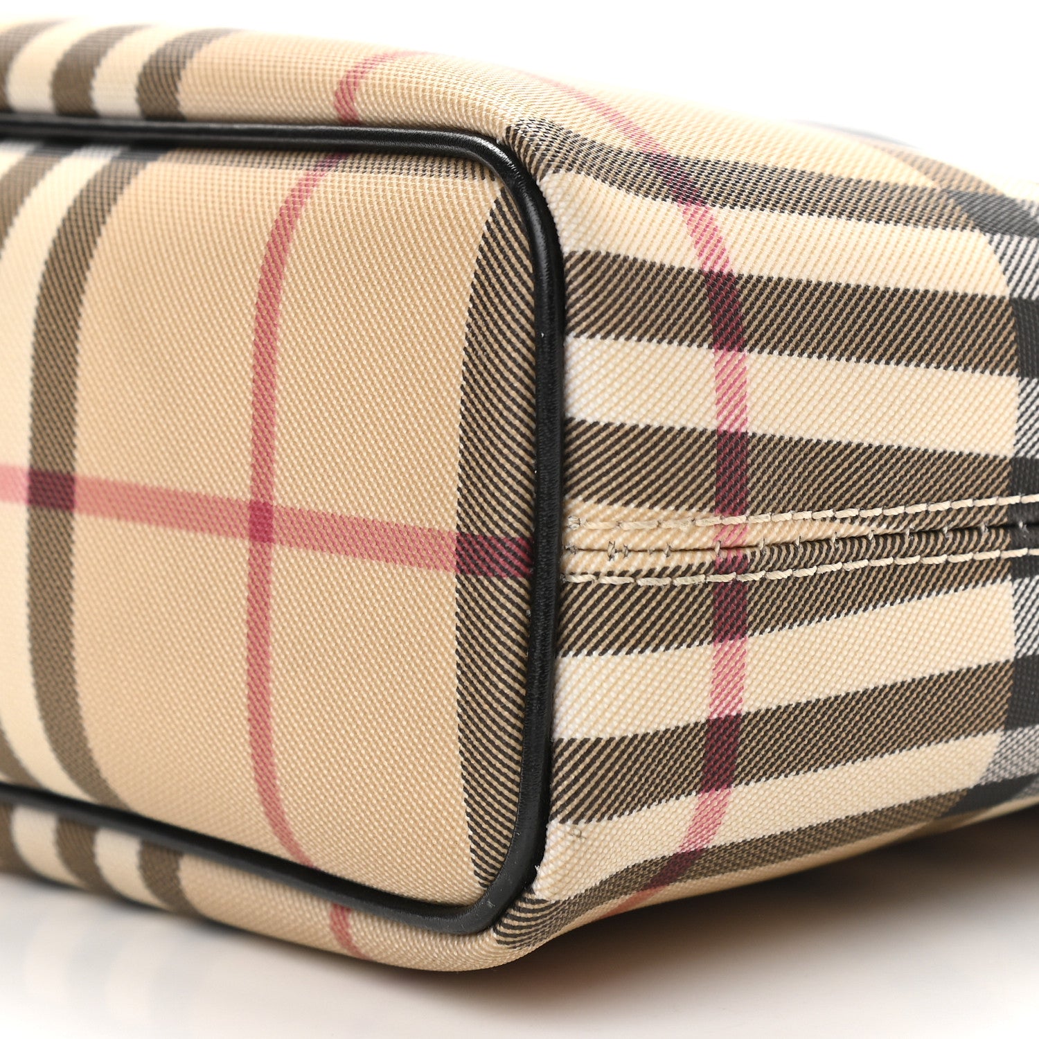 Burberry Prorsum House Check Shoulder Bag Black 8 of 10