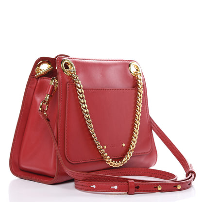 Chloe Shiny Calfskin Mini Annie Shoulder Bag Dreamy Red 3 of 10