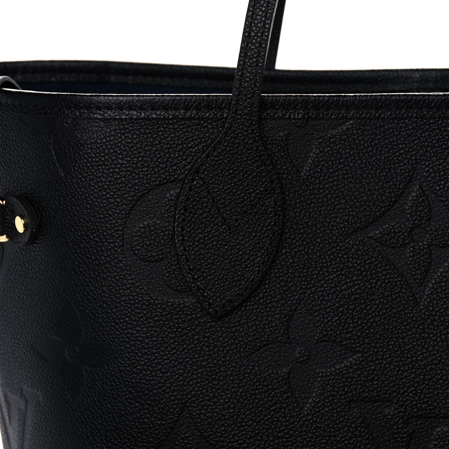 Louis Vuitton Empreinte Monogram Giant Neverfull MM Black 7 of 9