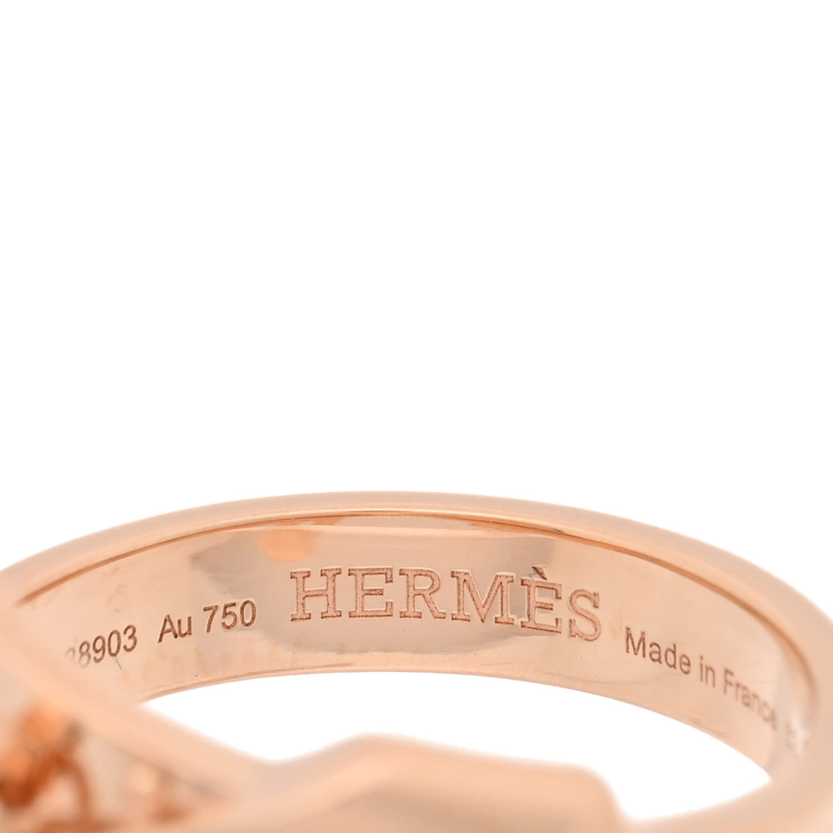 18K Rose Gold Kelly Gavroche Ring 52 6