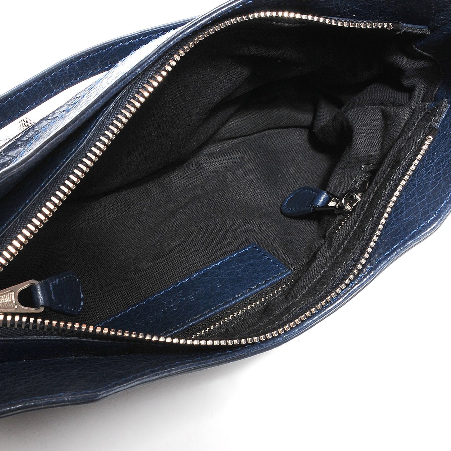Agneau Giant 12 Silver Hardware Hip Bleu Obscur