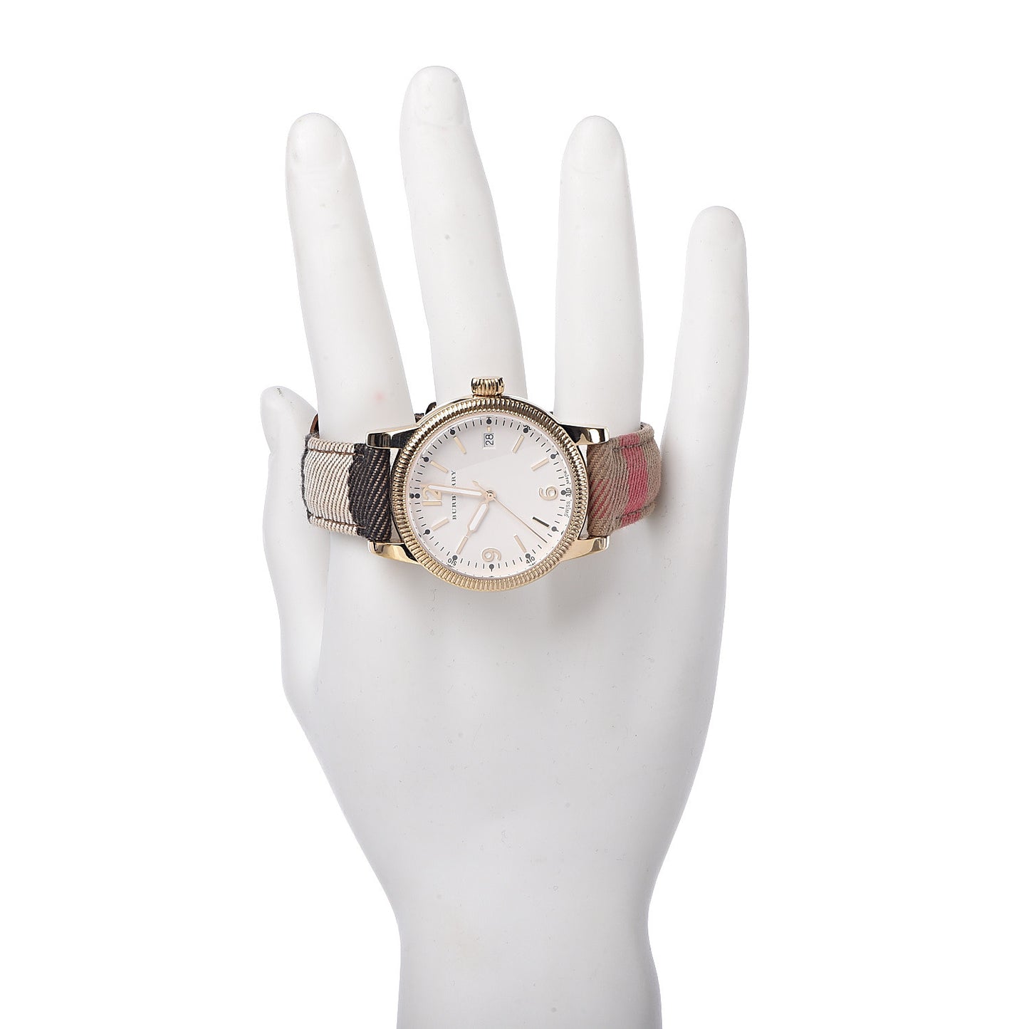 Stainless Steel Calfskin 38mm Quartz Watch BU7853