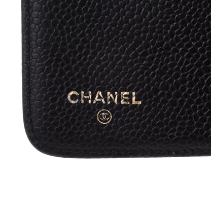 Chanel Caviar Timeless CC Ring Agenda Planner Black 6 of 8