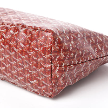 Goyard Goyardine Saint Louis PM Red 10 of 11